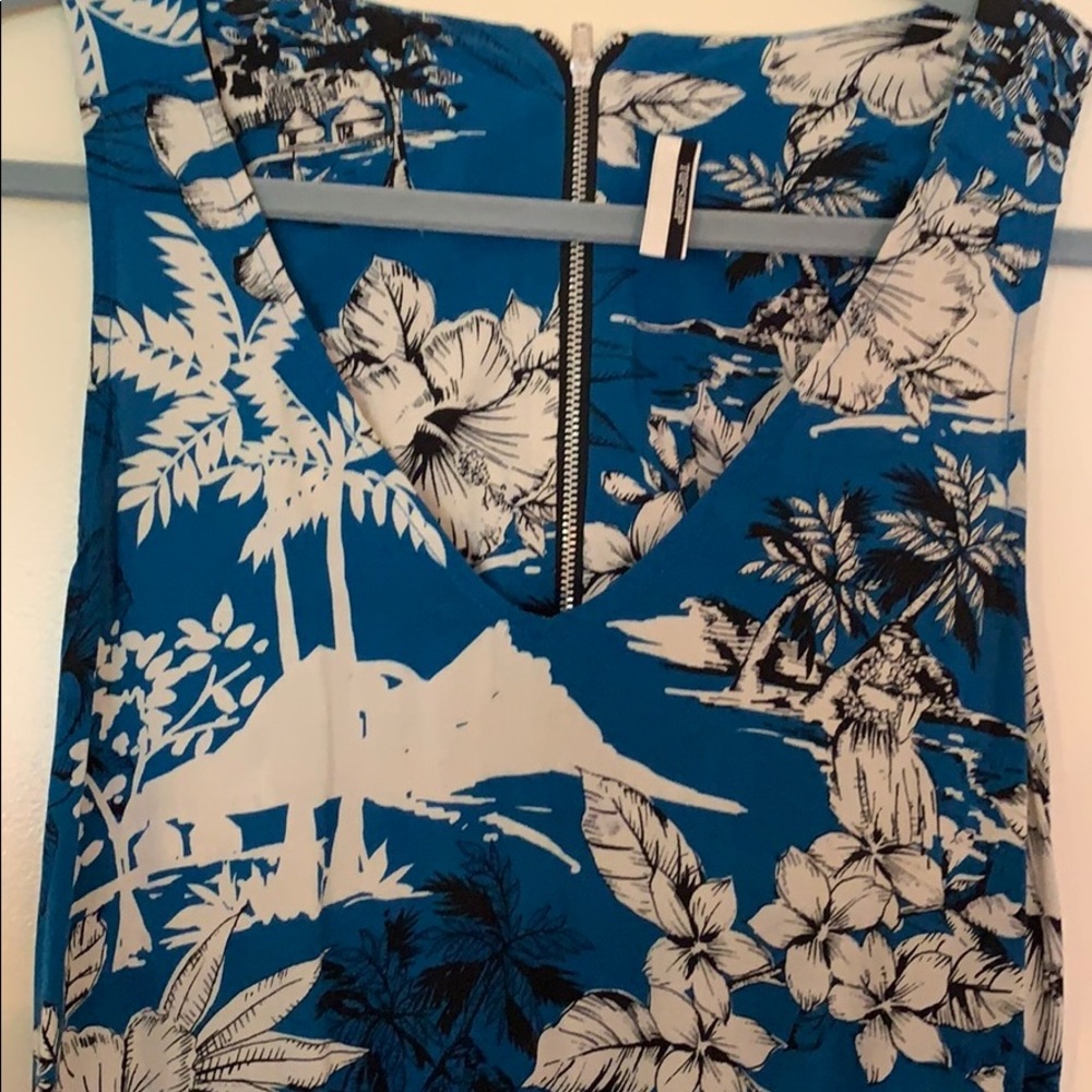 TOPSHOP nautical jumpsuit in blue & white 💙 - Picture 4 of 6